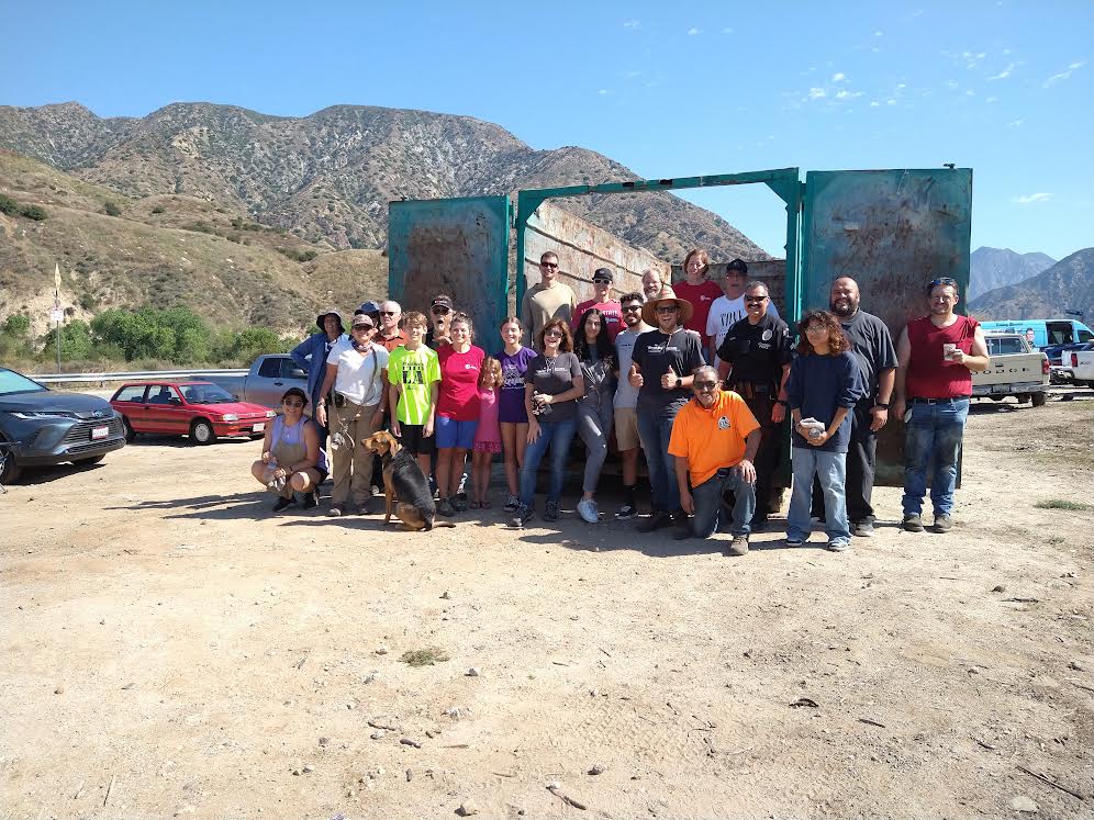 Big Tujunga Canyon Road Cleanup Photos