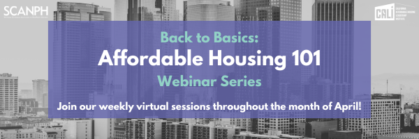 Affordable Housing 101 Webinar Series