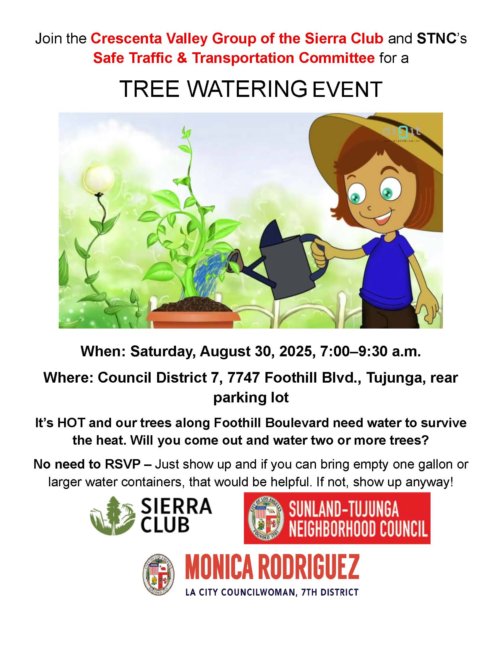 Tree Watering Event